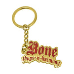 Bone Thugs n Harmony KeyChain Red / Gold - LayzieGear.com