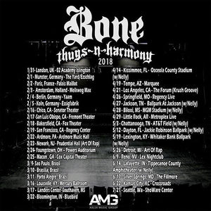 Bone Thugs n Harmony Tour Dates 2018