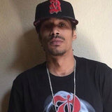 B Initial Layzie Bone Black Snapback Official - LayzieGear.com