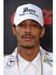 Bone Thugs n Harmony Black Logo White Snapback - LayzieGear.com