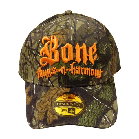 Camo Orange Logo Bone Thugs n Harmony Snapback - LayzieGear.com