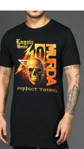 Layzie Bone: Perfect Timing - Mo Murda T-Shirt - LayzieGear.com