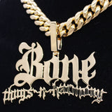 Bone Thugs n Harmony Gold Pendant