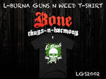 L-Burna Guns n Weed T-Shirt by Layzie Bone