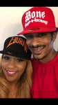 Bone Thugs n Harmony Red Snapback White Logo