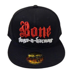 Red & White Bone Thugs n Harmony Black Snapback - LayzieGear.com