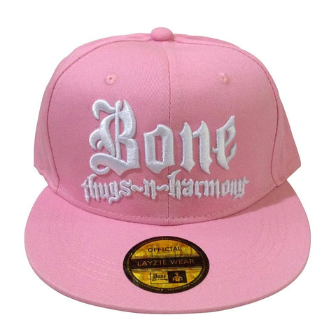 Bone Thugs n Harmony Hat Pink/White - LayzieGear.com