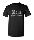 Authentic Bone Thugs n Harmony Black T-Shirt | Choose Color Logo Silver M - LayzieGear.com