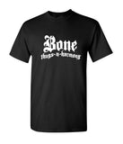 Authentic Bone Thugs n Harmony Black T-Shirt | Choose Color Logo White M - LayzieGear.com