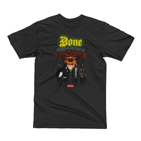 Authentic Bone Thugs n Harmony T-Shirt - Creepin on Ah Come Up M - LayzieGear.com