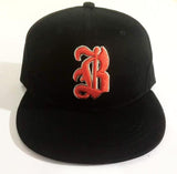 B Initial Layzie Bone Black Snapback Official - LayzieGear.com