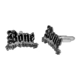 Bone Thugs n Harmony Cufflinks with Box Assorted. May be Gold or Silver with a Red or Black logo. - LayzieGear.com