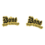 Bone Thugs n Harmony Cufflinks with Box Assorted. May be Gold or Silver with a Red or Black logo. - LayzieGear.com