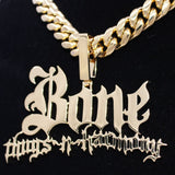 Bone Thugs n Harmony Gold Pendant - LayzieGear.com