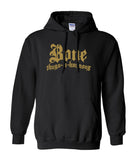 Bone Thugs n Harmony Logo Black Hoodie | Choose Your Color M Gold - LayzieGear.com