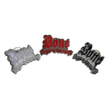Bone Thugs n Harmony Silver Pin Black - LayzieGear.com