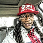 Bone Thugs n Harmony Red Snapback White Logo