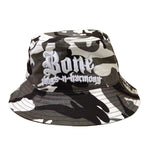 Bucket Camo Hat White Logo Bone Thugs n Harmony - LayzieGear.com