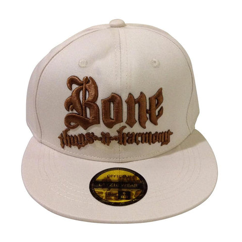Bone Thugs n Harmony Tan Snapback Brown Embroidered Logo - LayzieGear.com