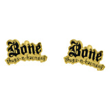 Bone Thugs n Harmony Cufflinks Black / Gold - LayzieGear.com