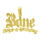 Bone Thugs n Harmony Gold Pendant - LayzieGear.com