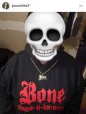 FREE Bone Thugs n Harmony Medium Pendant Chain Set White Gold - LayzieGear.com