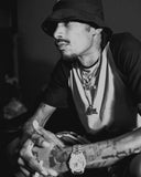 FREE Bone Thugs n Harmony Medium Pendant Chain Set Yellow Gold - LayzieGear.com