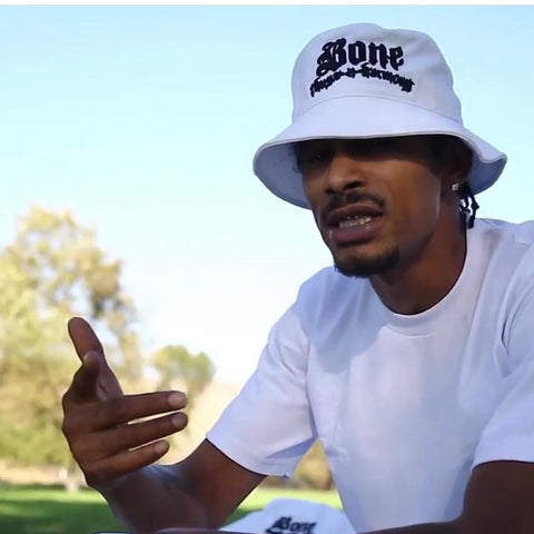Bone Thugs n Harmony White Bucket Hat