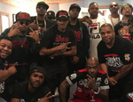 Red & White Bone Thugs n Harmony Black Snapback - LayzieGear.com