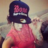 Red & White Bone Thugs n Harmony Black Snapback - LayzieGear.com